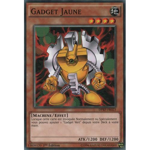 Carte Yu-Gi-Oh - Gadget Jaune - Dprp-Fr023 Commune 1ère Edition