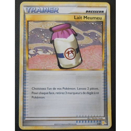 Trainer Lait Meumeu 1/30 - Trainer Kit - Heartgold Soulsilver - Raichu - Vf