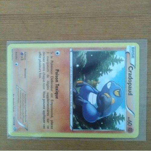 Carte Pokémon Cradopaud 58/114 Offensive Vapeur 