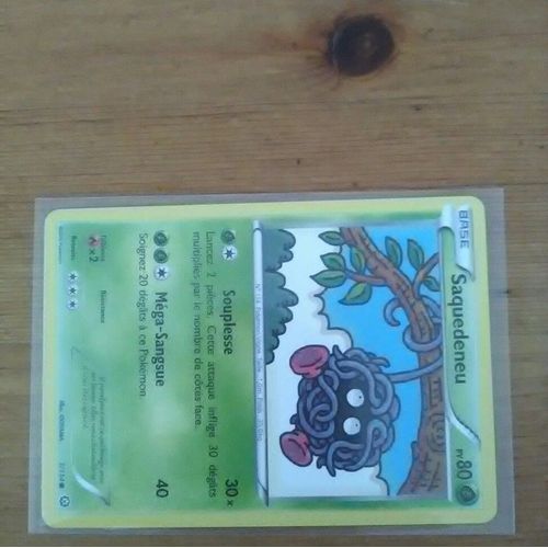 Carte Pokémon Saquedeneu 1/114 Offensive Vapeur 