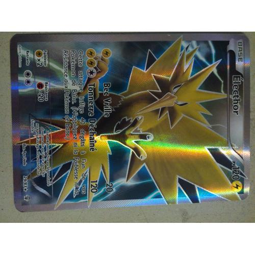 Carte Pokémon Electhor Full Art Fr 29/83 Generations