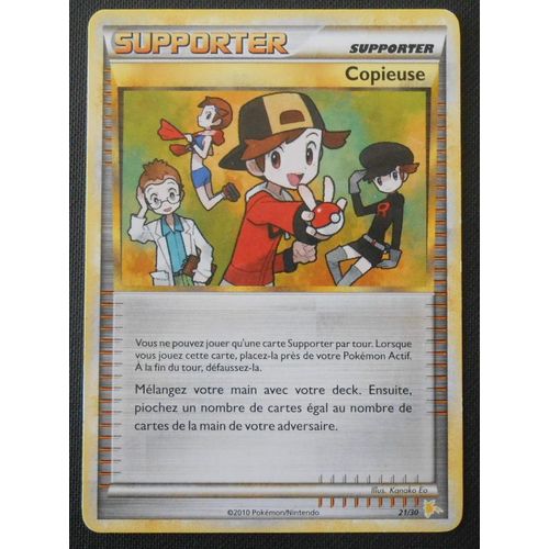 Supporter Copieuse 21/30 - Trainer Kit - Heartgold Soulsilver - Raichu - Vf