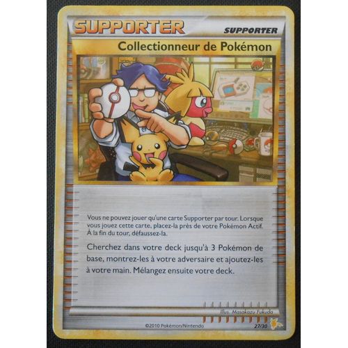 Supporteur Collectionneur De Pokemon 27/30 - Trainer Kit - Heartgold Soulsilver - Raichu - Vf