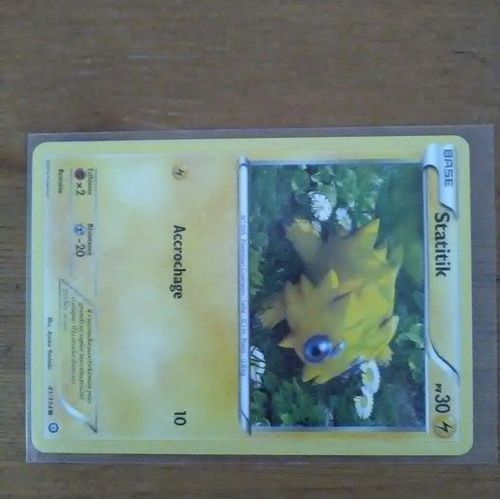 Carte Pokémon Statitik 41/114 Offensive Vapeur 