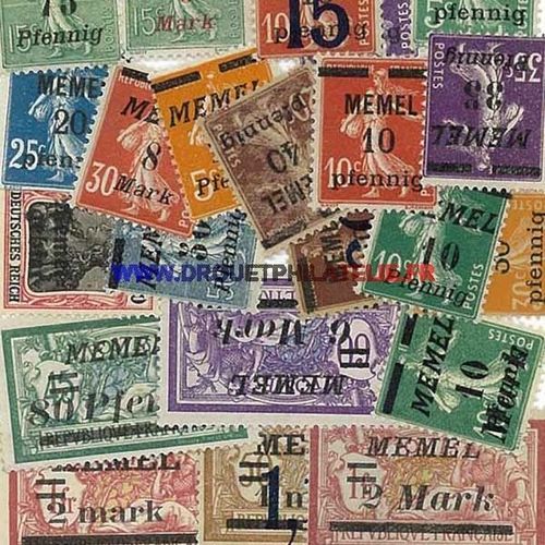 Memel 25 Timbres Différents