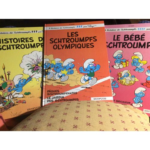 Histoires De Schtroumpfs ( Les Schtroumpfs Olympiques) ( Le Bébé Schtroumpfs) 