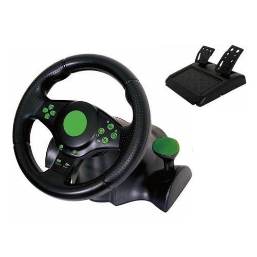 Kabalo Volant (23cm) Et Pédales Pour La Console Xbox One, Ps3, Ps2, Et Ordinateur Windows
