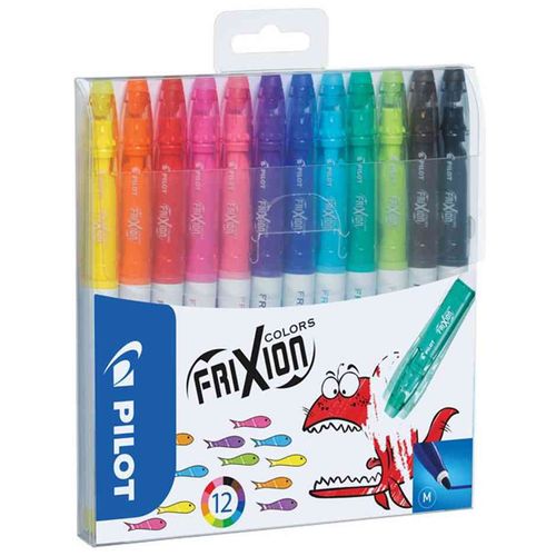Pilot Etui De 12 Feutre Effaçable Frixion Colors Pte Moyenne Assortis