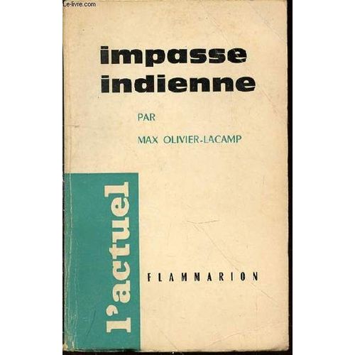 Impasse Indienne - Collection L'actuel.