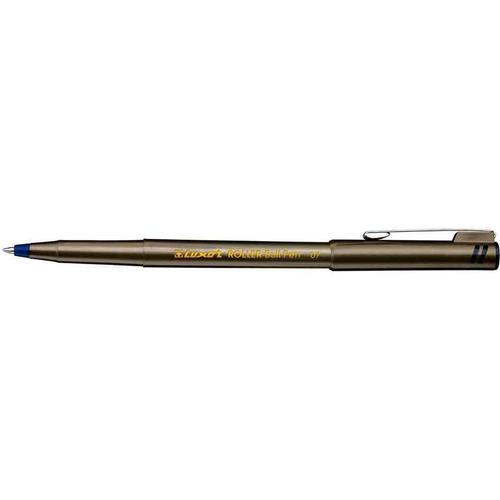 Luxor Stylo "Roller Ball Pen 07" Pte Moyenne Noir