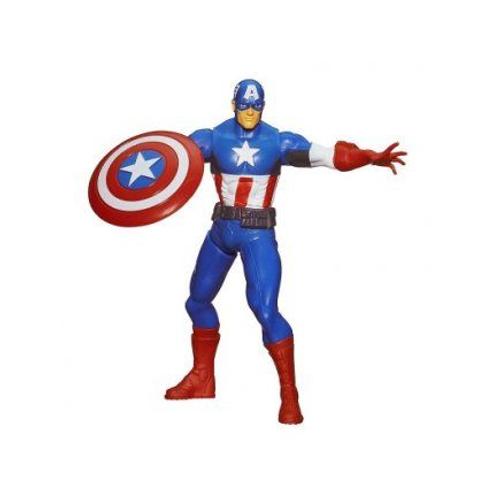Captain America : Attaque Du Bouclier - Figurine Avengers 16cm Hasbro Ref:2589