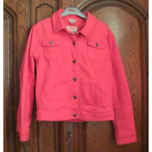 Veste Rouge Cyrillus - Taille 12 Ans 