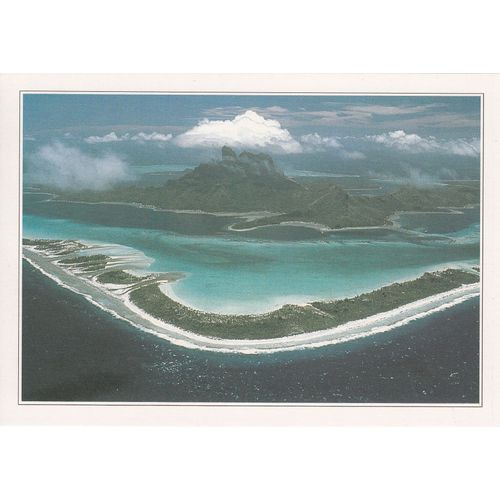 Archipel De La Société, " Atoll Corallien ", Polynésie.