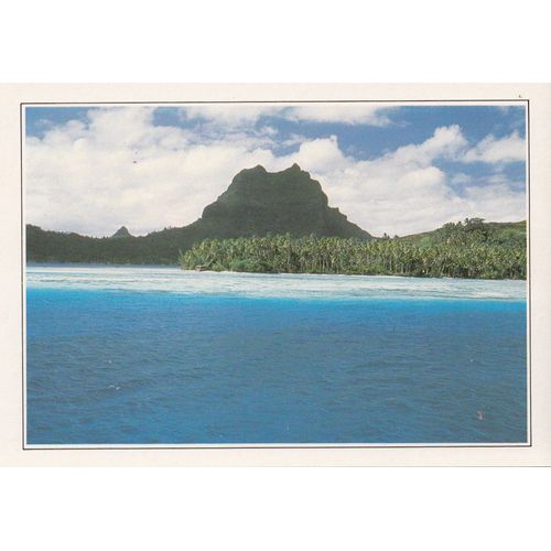 Polynésie Française, " Plage De Bora-Bora ".