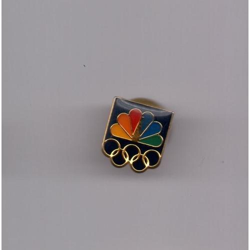 Pin's Média / Nbc Partenaire Des Jeux Olympiques (Hauteur: 1,5 Cm)