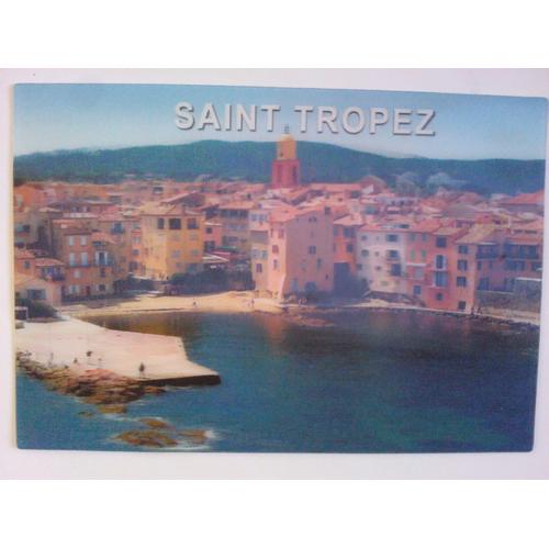 Saint Tropez La Ponche. Carte Postale Lenticulaire (3d) Neuve T68.57 