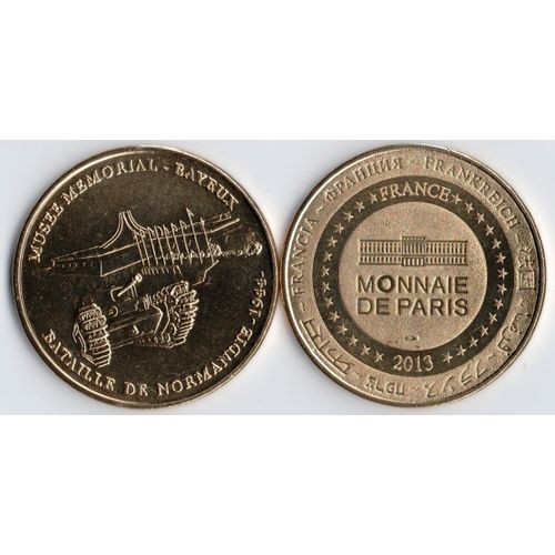 Militaria Ww2 - Pièce Collection - Monnaie De Paris 2013 - Musée Mémorial Bayeux