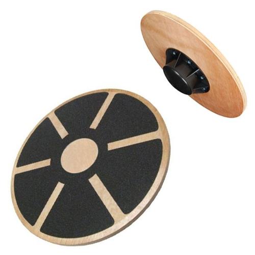 Kabalo Fitness Wobble Bois Balance Board Réadaptation Exercice Fitness Gym (Surface Antidérapante Et 180 Kg De Charge Max)  Accueil Du Matériel De Gymnastique!