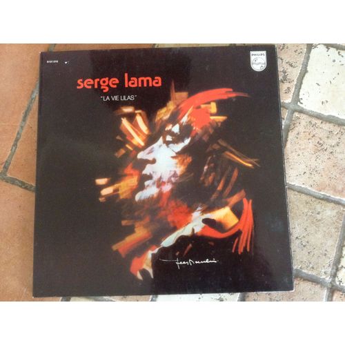 Serge Lama - Album La Vie Lilas - 33 Tours