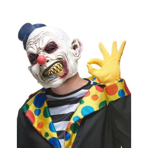 Masque Latex Clown Hideux Adulte,