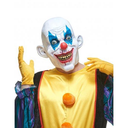 Masque Latex Clown Diabolique Adulte,