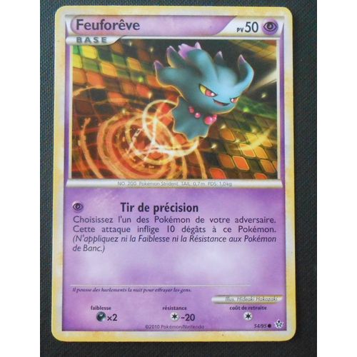 Pokémon - 54/95 - Heartgold Soulsilver Déchainement - Feuforêve - Commune