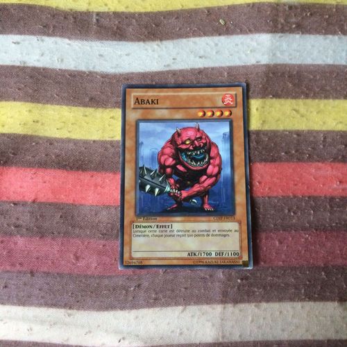 Yu-Gi-Oh! - Cdip-Fr013 - Abaki - Commune