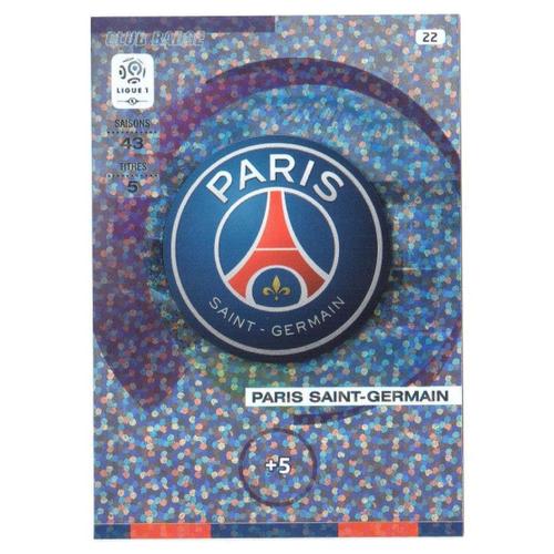 N° 22 - Carte Panini Adrenalyn Xl 2015 / 2016 - Paris - Club Badge 