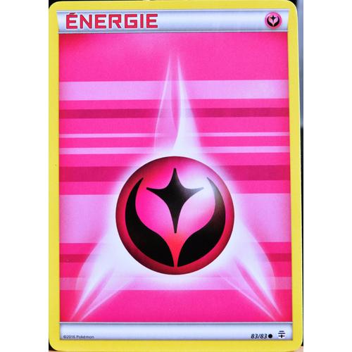 Carte Pokémon 83/83 Énergie Fée Générations Neuf Fr