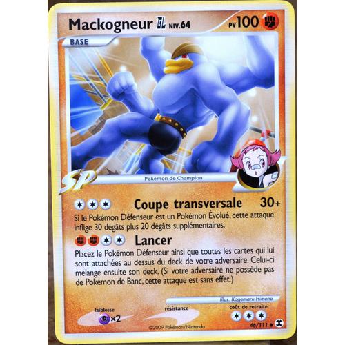 Carte Pokémon 46 Mackogneur Gym Leader 100 Pv Platine Rivaux Émergents Neuf Fr