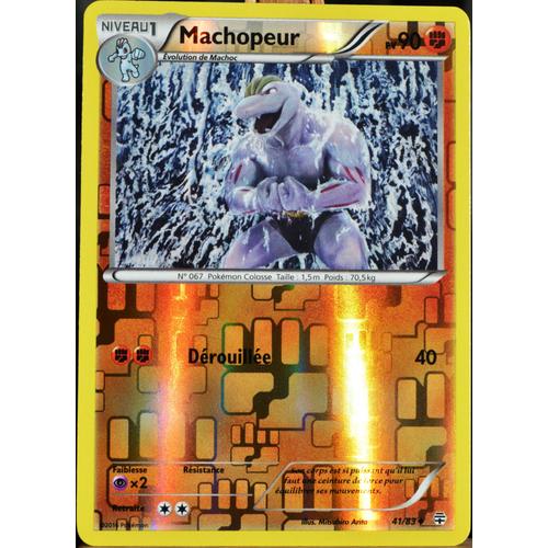 Carte Pokémon 41/83 Machopeur 90 Pv - Reverse Série Générations Neuf Fr