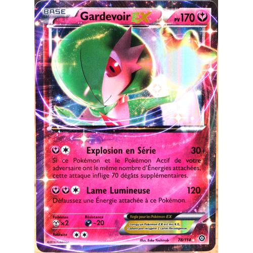 Carte Pokémon 78/114 Gardevoir Ex 170 Pv Xy - Offensive Vapeur Neuf Fr