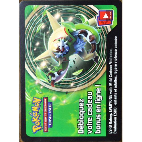 Jcc Pokémon Carte À Code Online Blindépique Codes (Neuf Non Utilisé)