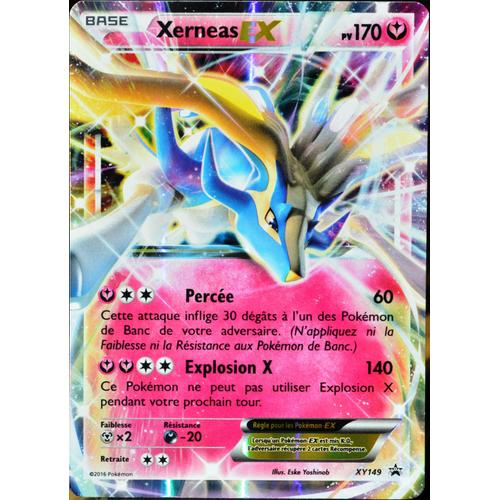 Carte Pokémon Xy149 Xerneas Ex 170 Pv Promo Neuf Fr