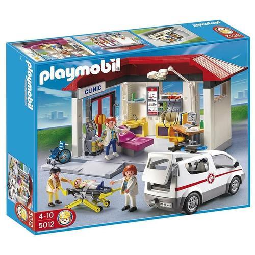 Playmobil City Life 5012 - Clinique Et Ambulance