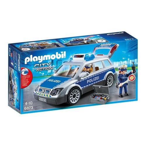 Playmobil City Action 6873 - Voiture De Policiers Avec Gyrophare Et Sirène