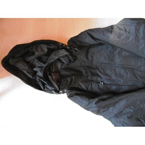 Manteau Quechua Polyamide S Noir Mode homme Rakuten