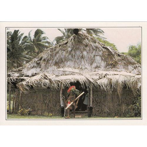 Fidji, " Village Typique De La Côte Sud ".