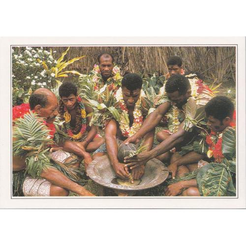 Fidji, " Cérémonie Du Kawa ".