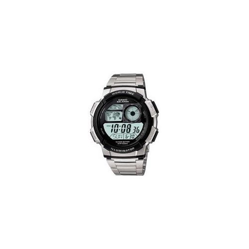 Reloj De Caballero De Cuarzo, Correa Metalica Ae-1000wd-1a