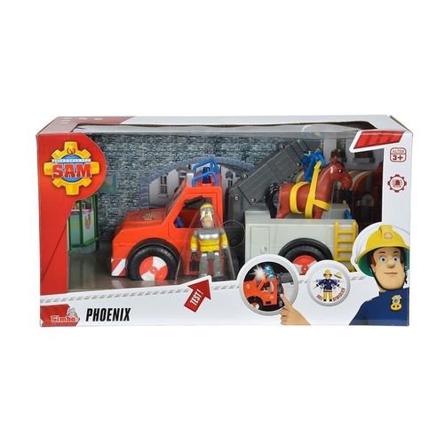 Simba Toys 109258280 Pompier Sam - Le Véhicule D'urgence Phoenix