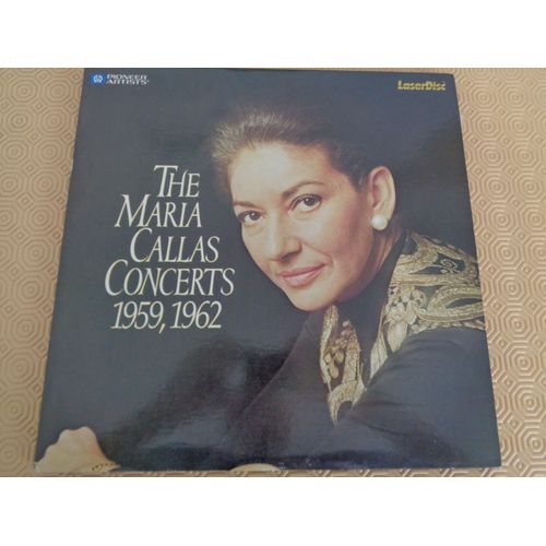 The Maria Callas Concerts 1959, 1962, Laserdisc