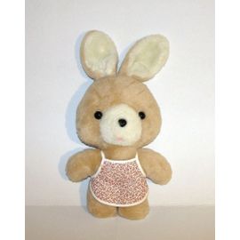 Lapin Ajena Vintage Peluche Doudou Animal Beige Ancien  40 Cm