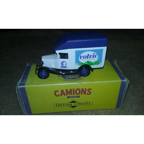 Ford A Lutton Roof Van Volvic - Corgi-Corgi