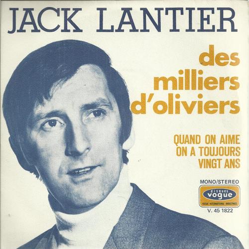 Des Milliers D'oliviers (Folklore - Arrangements M. Villard - Lise Médini) 2'53  /  Quand On Aime On A Toujours Vingt Ans (R. Moretti - Zepp - M. Eddy - J. Deyrmon) 2'55