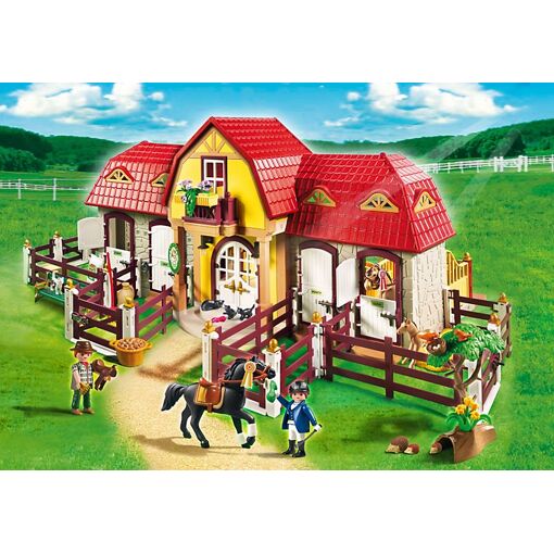 Playmobil 5221 - Haras avec Chevaux et Enclos_image_6|Rakuten