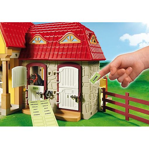 Playmobil 5221 - Haras avec Chevaux et Enclos_image_7|Rakuten