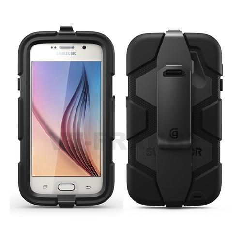 Griffin Survivor All Terrain Coque Anti Choc Iphone Samsung Galaxy, Smartphone: Samsung Galaxy S6 Gb41128