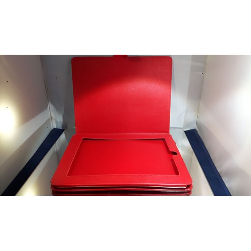 Etui Portefeuille Cuir Apple Ipad 1, Couleur: Rouge