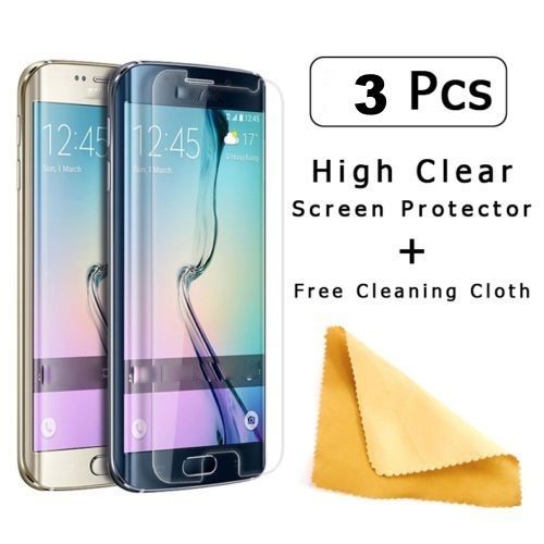 3 Film Protection Ecran Mat Samsung Screenguard, Modele: Galaxy S6 Edge + G928